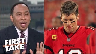 FIRST TAKE | Stephen A. breaks 44 year old Tom Brady & Bucs chances to make Super Bowl this season
