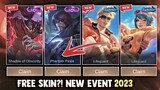 NEW! FREE EPIC SKIN AND SUMMER SKIN + MORE REWARDS! NEW EVENT 2023 | MOBILE LEGENDS