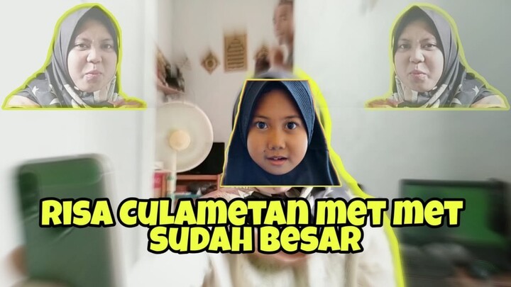 KEMBARAN RISA CULAMETAN MET MET || TERYATA ICA MIRIP BANGET !!!