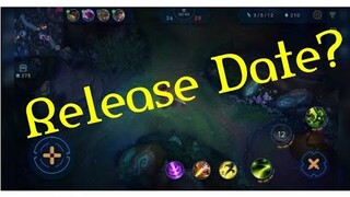 🔥LOL mobile release date??/LoL mobile official trailer/LOL mobile tester!