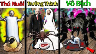 NẾU SLENDERMAN SỐNG THỬ CUỘC SỐNG CỦA CON NHỆN THÚ NUÔI CỦA BÀ NGOẠI GRANNY | Thử Thách SlenderMan