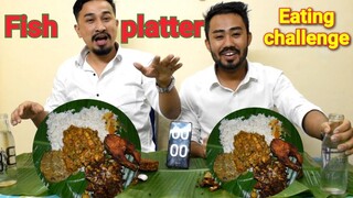 Fish platter EATING CHALLENGE Manipuri || Nga Atoiba, Ataoba chaba hanba thuba tanaba manipuri