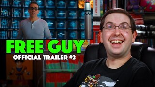 REACTION! Free Guy Trailer #2 - Ryan Reynolds Movie 2020