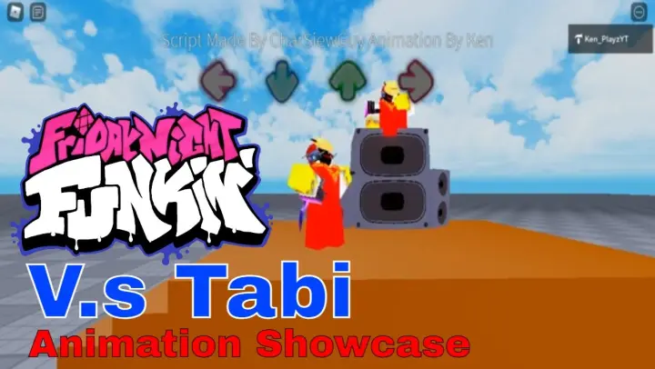Roblox V.s Tabi FNF |Animation Showcase|
