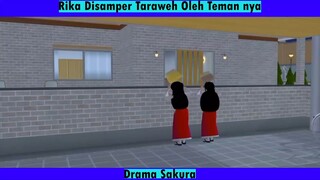 RIKA DISAMPER TEMANNYA UNTUK SHOLAT TERAWEH BERSAMA!!!