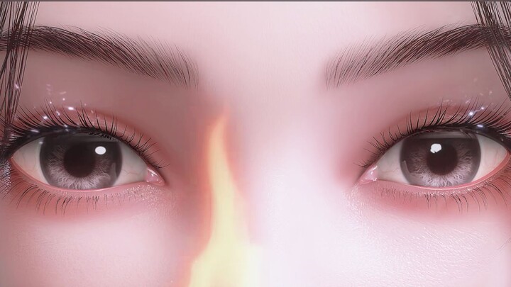 "Your eyes are like stars, shining brightly" - [Xian Ni | Li Muwan x Wang Lin]