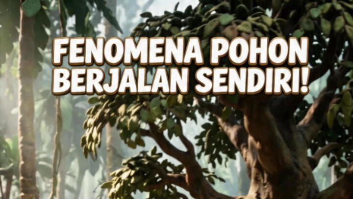 FENOMENA POHON BERJALAN SENDIRI!!