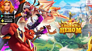Legend of Hero M Gameplay - Free Giftcodes - SRPG Game Android iOS