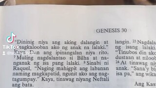 Pang Araw Araw na Talata.                                   Genesis 30:4-8