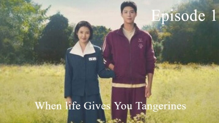 When life Gives You Tangerines | EP01|Hindi Dubbed