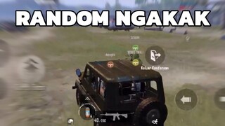 MAIN RANDOM! Lucu Ngakak Abis🤣 | PUBG Mobile