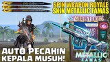 SKIN METTALIC FAMAS - GILA AKURASINYA GG PARAH! LANGSUNG PECAH KEPALA MUSUH NYA! GARENA FREE FIRE