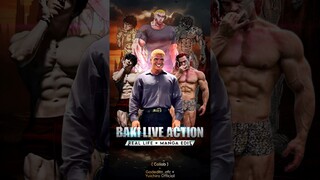 Baki Live Action Edit🌟「Real Life Baki Characters」| Collab @godeditz_ofc #baki #jack #yujiro