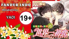 [ FANDUB INDO ] Sekaiichi Hatsukoi BL Alert ⚠️ EPS 7