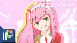 Speed Paint Zero Two | Ibis Paint X