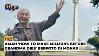 Momen Amah "How To Make Million Before Grandma Dies" ke Indonesia, Berfoto di Monas