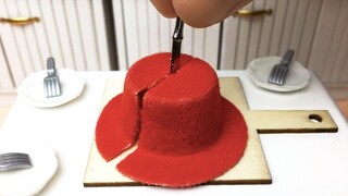 [Stop Motion Animation] Memotong kue topi, satu potong untuk Anda dan satu potong untuk saya