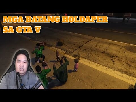 WRECKER TINURUAN MANG-HOLDUP ANG MGA BATA SA GTA 5 | GRAND THEFT AUTO V | LAPTRIP