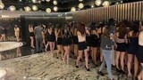 Sex workers in Taiwan in a hotel were caught by police