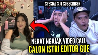 SPESIAL 3 JUTA SUBS LANGSUNG CARIIN ISTRI UNTUK EDITORKU‼️AKHIRNYA KETEMU