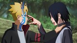 Death of SASUKE in the anime - Boruto cries after killing Sasuke