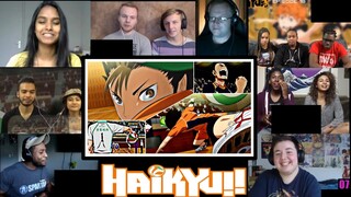 Guarding your Back!! || Haikyuu Season 1 Episode 18 Reaction Mashup [1x18]