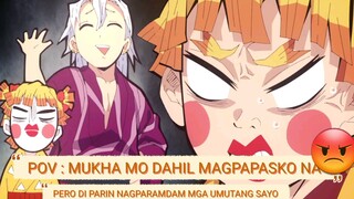 KAMUSTA NA ANG UTANG? 🤣ft. Demon Slayer [edited stock video]