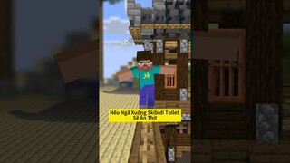 Câu Chuyện Bất Ổn Nhất Game Minecraft 🤣 #shorts