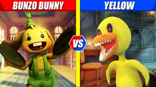 Bunzo Bunny vs Yellow (Rainbow Friends) | SPORE