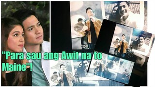 NAKAKAGILIG!!Alden Richard May Handog na Awit para ky Maine Mendoza!.