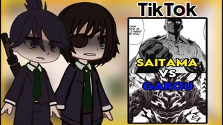 Chainsaw Man React to Saitama vs Cosmic Garou | Tik Toks | 🇪🇸🇺🇸🇧🇷