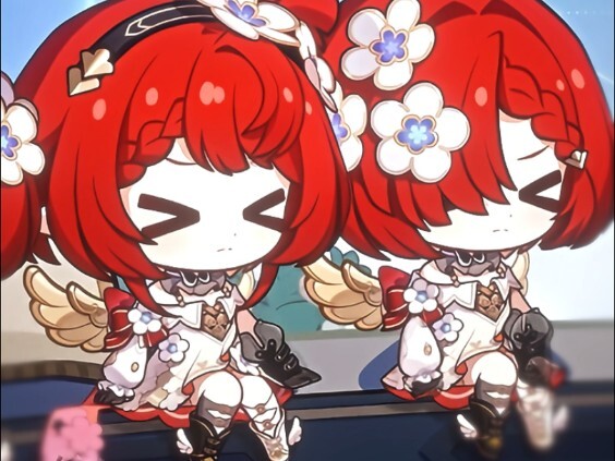 “So cute and funny, these three little ones! Open Wu Shi’s gacha already!”