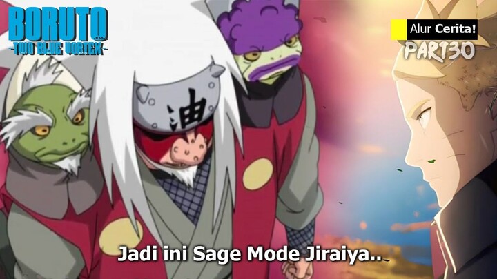 BORUTO TIME TRAVEL - MITSUKI KAGET! AKUI SAGE MODE JIRAIYA MENGERIKAN BERBEDA DENGAN MILIKNYA
