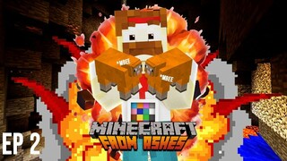 Minecraft From Ashes : Banyak banget ini LEDAKANNYA ! Berhenti WOI :(