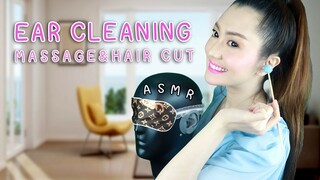 ASMR ไทย แคะหู นวดหู ตัดขนหู วันแม่ [มีแจกรางวัล] 👂🏻 ASMR Ear Cleaning Massage and Scissor Binaural