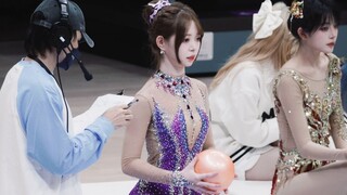 Chen Shuyu, the new goddess of rhythmic gymnastics, amazes the audience with her challenging moves |