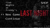 Five Nights At Freddy's LAST Night | Night 5 Gameplay | - CRINGE ALERT