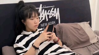 当你躺在女朋友的肚子上你以为的VS实际上