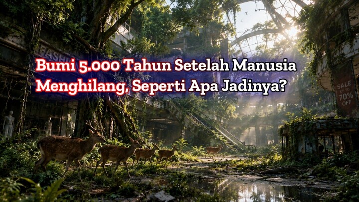 Bumi 5.000 Tahun Setelah Manusia Menghilang, Seperti Apa Jadinya?