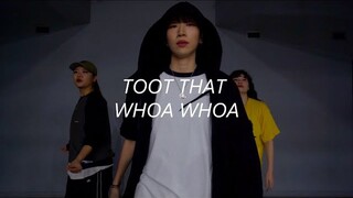 前方帅到犯规！黑泡妹子BADA LEE硬核炸裂编舞A1 “Toot That Whoa Whoa”