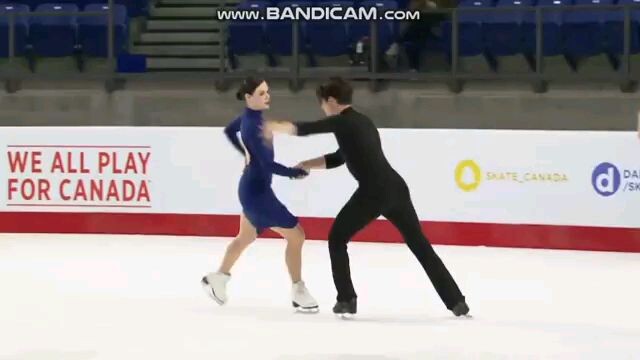 CTNSC 2018 Tessa Virtue & Scott Moir FD Practice national