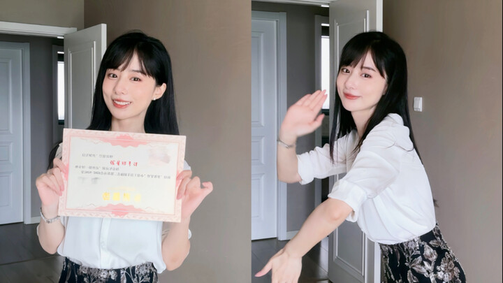 985硕教师领奖后在家偷偷跳舞…被学生刷到就完了