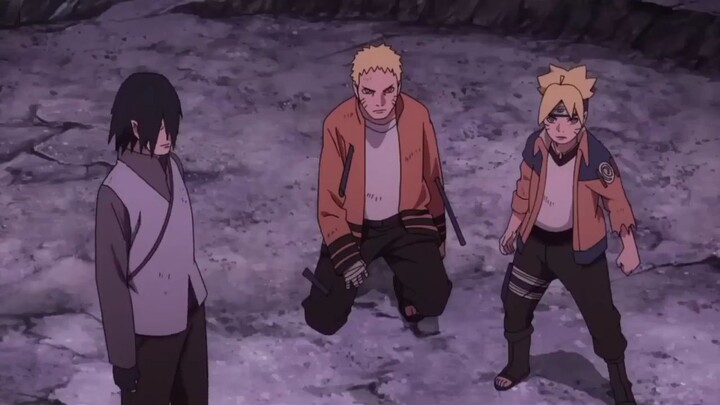 Naruto And Sasuke Vs Momoshiki - Full Fight