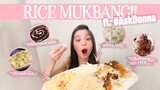 RICE ONLY MUKBANG ft. #AskDonna (shocking questions omg)