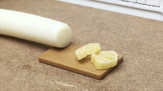 [Animasi stop-motion] Bagaimana cara makan daun bawang dengan anggun?