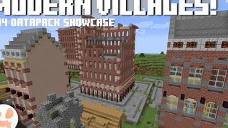 ปรับปรุงหมู่บ้านสมัยใหม่! 114 ตู้โชว์ Datapack