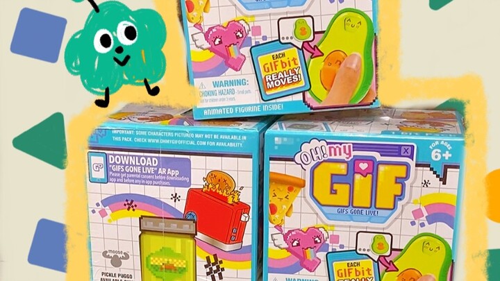 【Buka blind box】 Coba lihat blind box berisi animasi GIF ini!