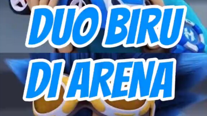 duo biru di arena