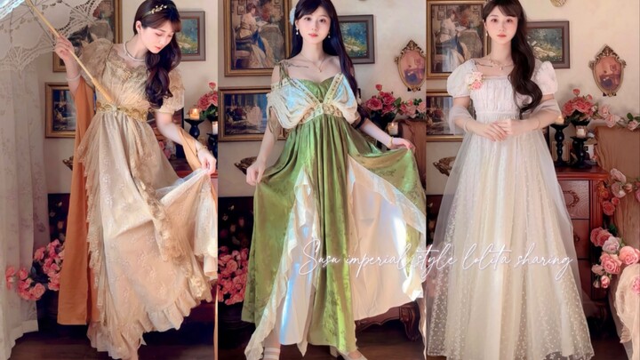 An imperial gown that's stunningly beautiful! Truly an epitome of elegance! Sharing an imperial-styl