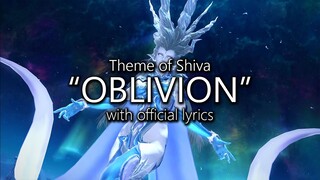 "Oblivion" with Official Lyrics (Shiva Theme) | Final Fantasy XIV